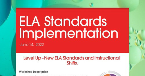 ELA Standards Implementation