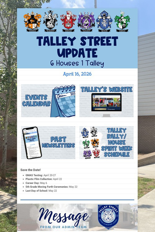 Talley Street Update