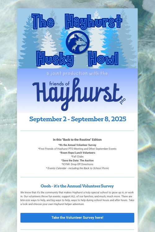 The Hayhurst Husky Howl