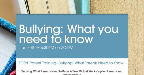 Jan 30th, 2024 Bullying Training