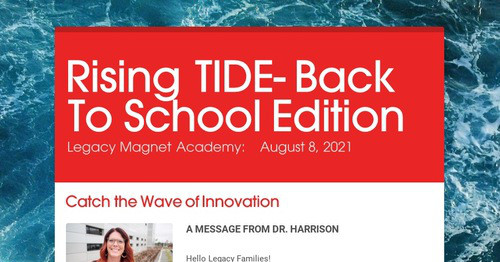Rising TIDE- Back To School Edition