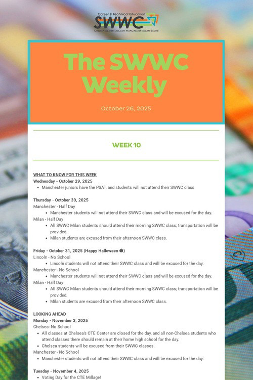 The SWWC Weekly