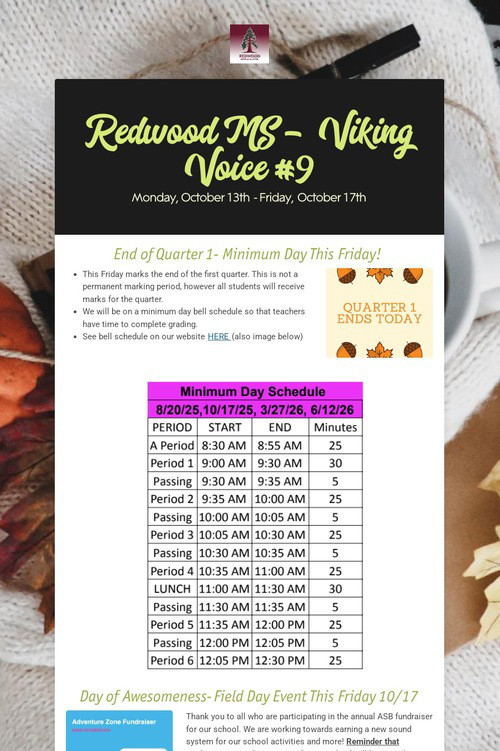 Redwood MS -  Viking Voice #9
