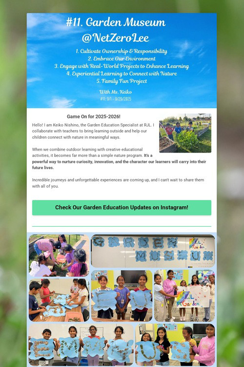 #11. Garden Museum @NetZeroLee