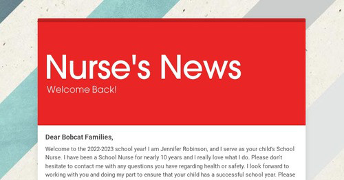 Nurse's News