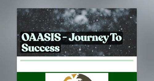 OAASIS - Journey To Success