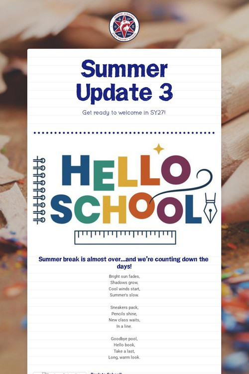 Summer Update 3