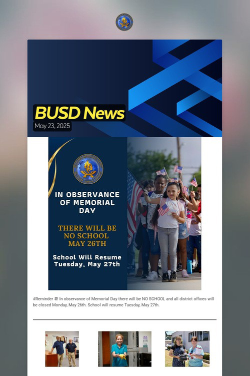 BUSD News