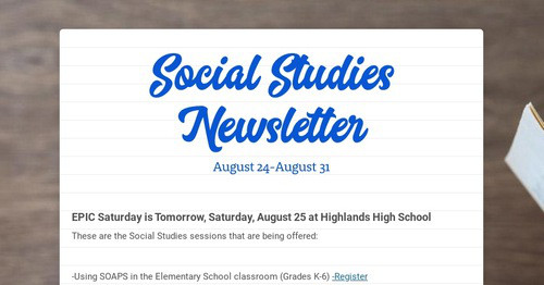 Design newsletters to spread the word online | Smore