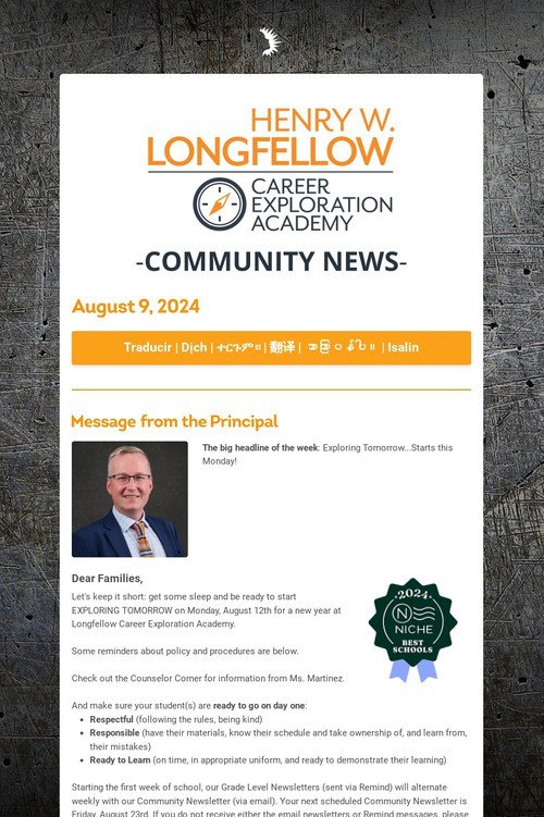 Longfellow Community News