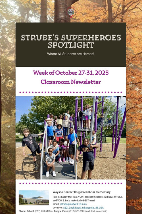 Strube's Superheroes Spotlight