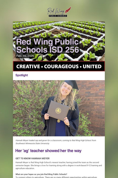 Red Wing Public Schools ISD 256