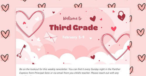 Third Grade Weekly Updates