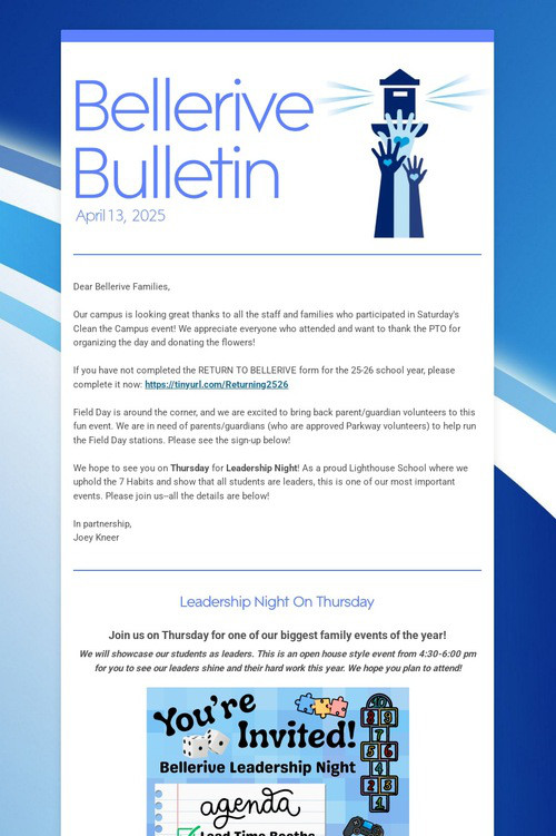 Bellerive Bulletin