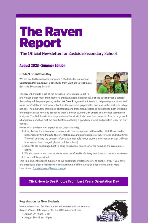 The Raven Report