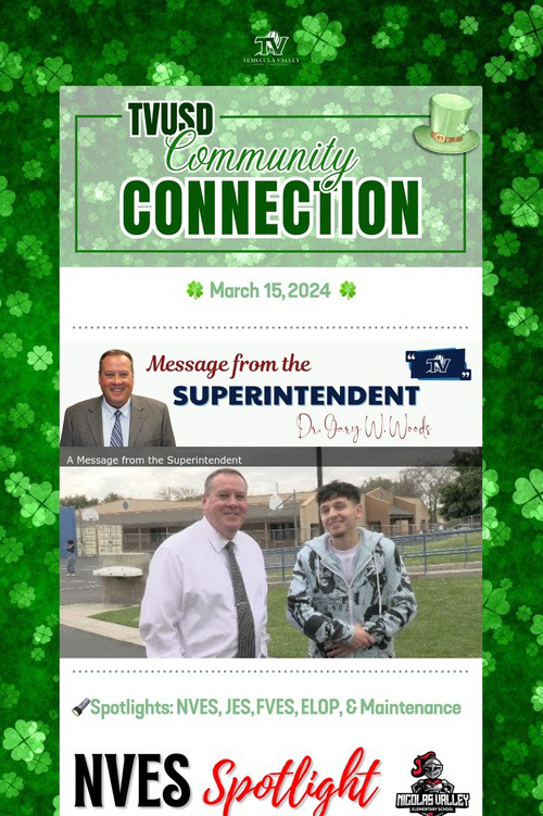 TVUSD COMMUNITY CONNECTION