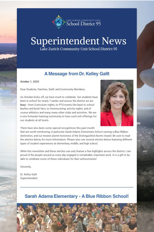 Superintendent News