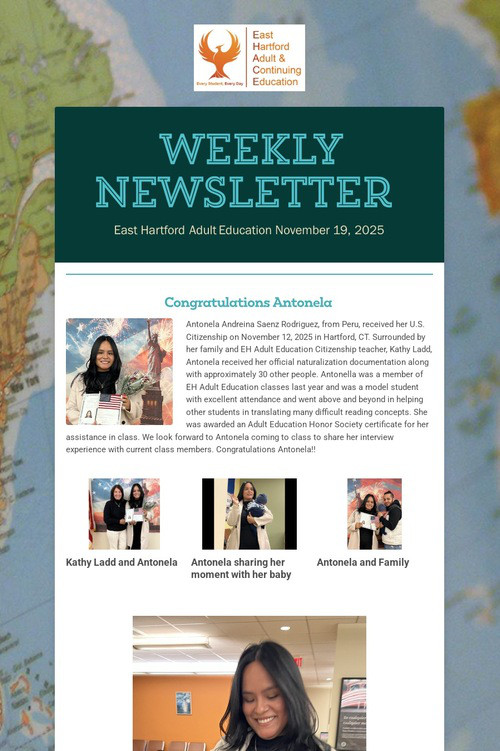 Weekly Newsletter