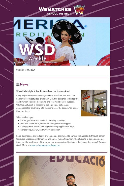WSD Weekly