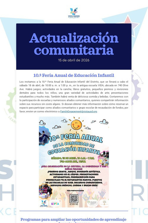 Actualización comunitaria