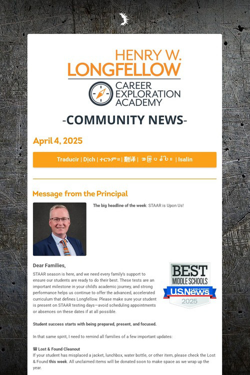 Longfellow Community News