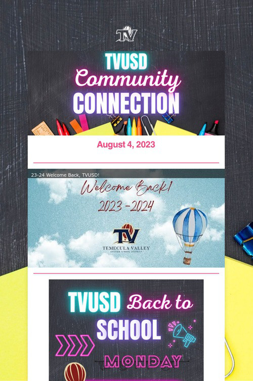 TVUSD COMMUNITY CONNECTION