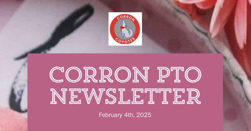 Corron PTO Newsletter