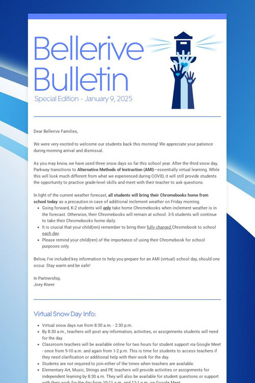Bellerive Bulletin
