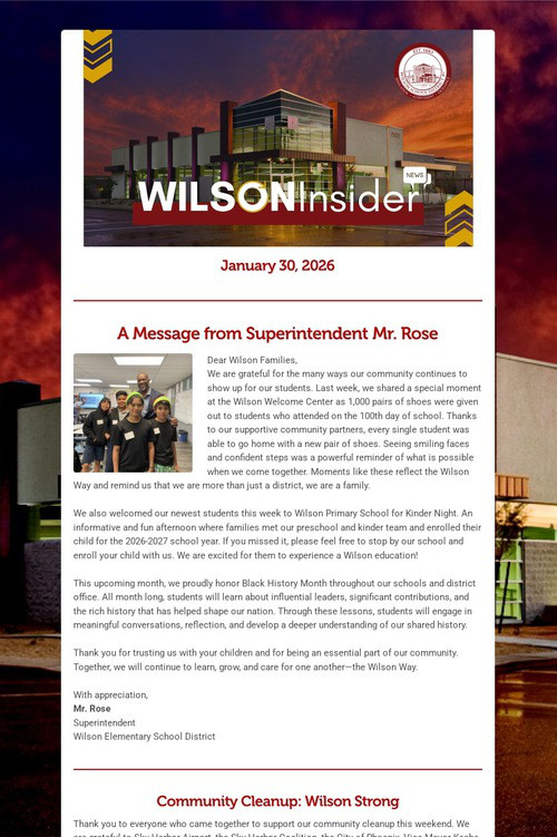 Wilson Insider
