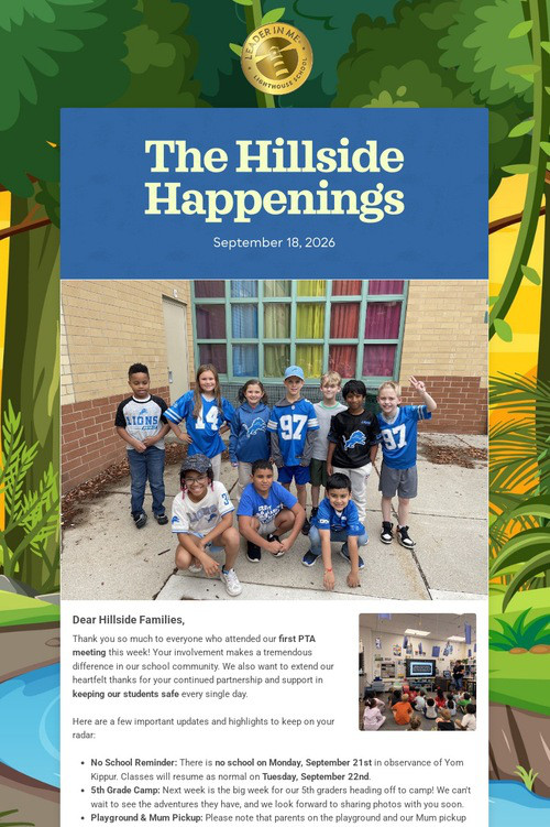 The Hillside Happenings