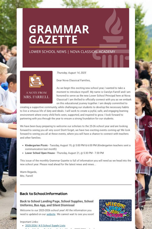 GRAMMAR GAZETTE
