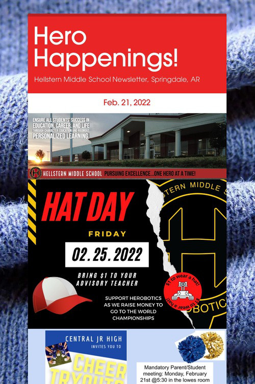 Hero Happenings!