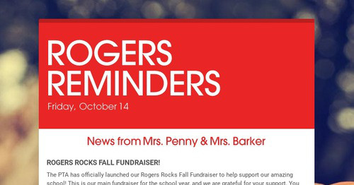 ROGERS REMINDERS