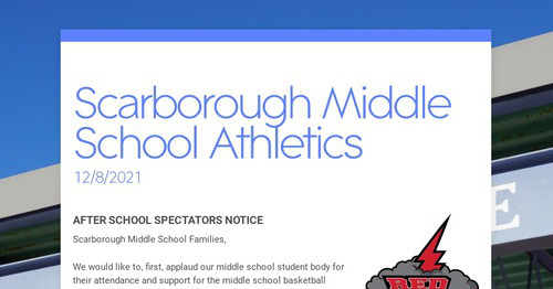 Scarborough Middle School Athletics