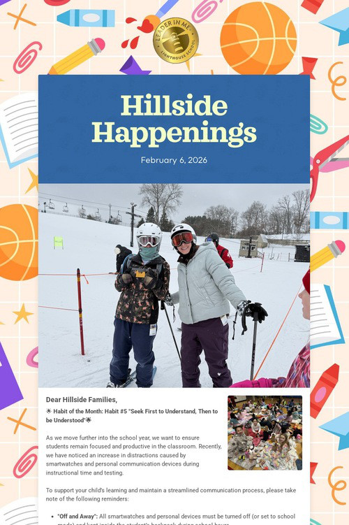 Hillside Happenings
