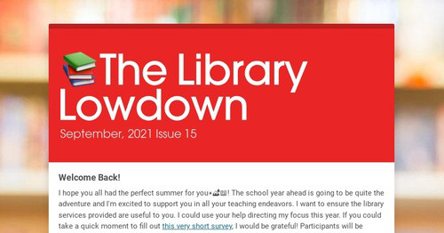📚The Library Lowdown