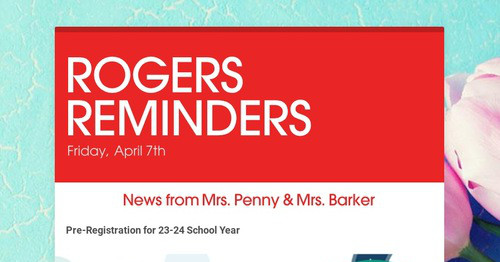 ROGERS REMINDERS