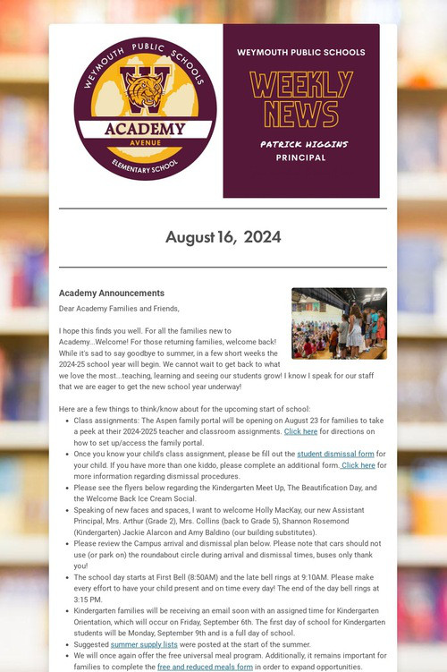 Academy Avenue Elementary School