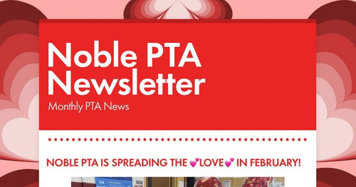 Noble PTA Newsletter