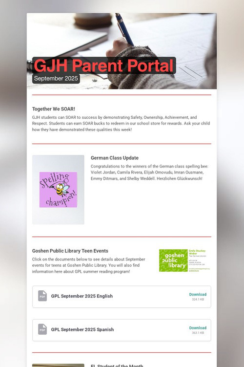 GJH Parent Portal