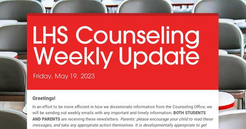 LHS Counseling Weekly Update