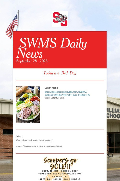 SWMS Daily News