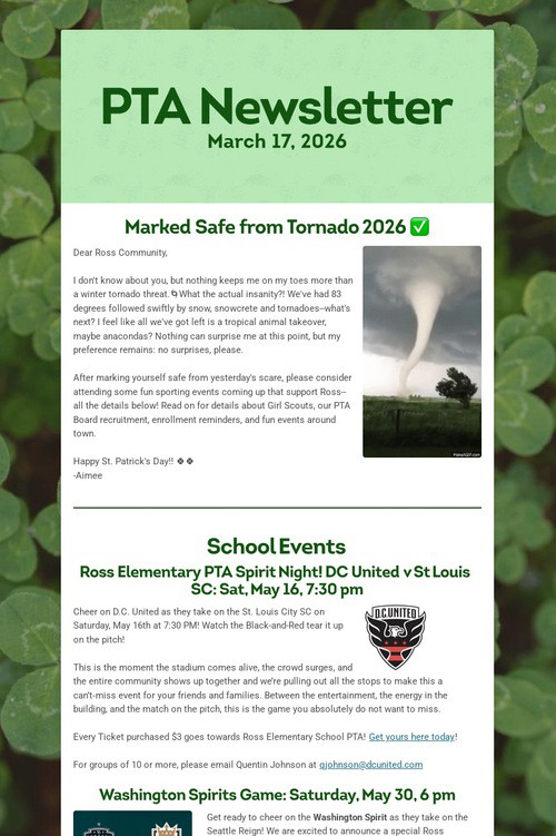 PTA Newsletter