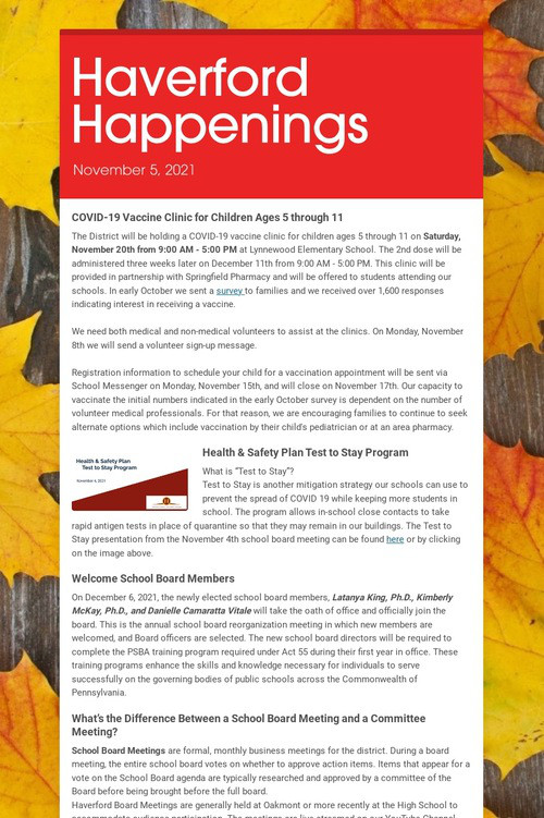 Haverford Happenings