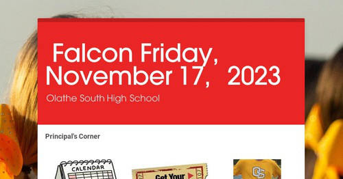 Falcon Friday, November 18 2022