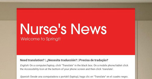 Nurse's News