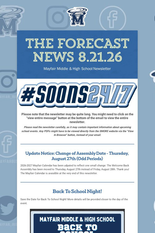 THE FORECAST News 8.21.26