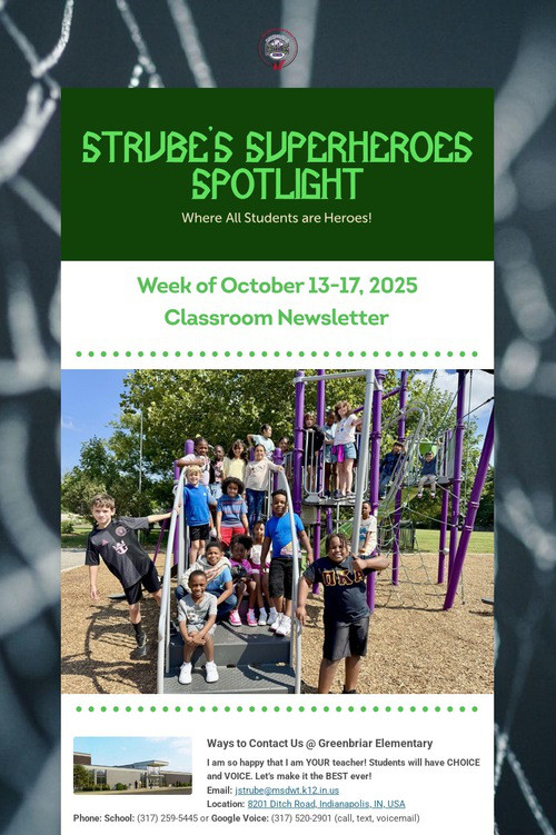 Strube's Superheroes Spotlight