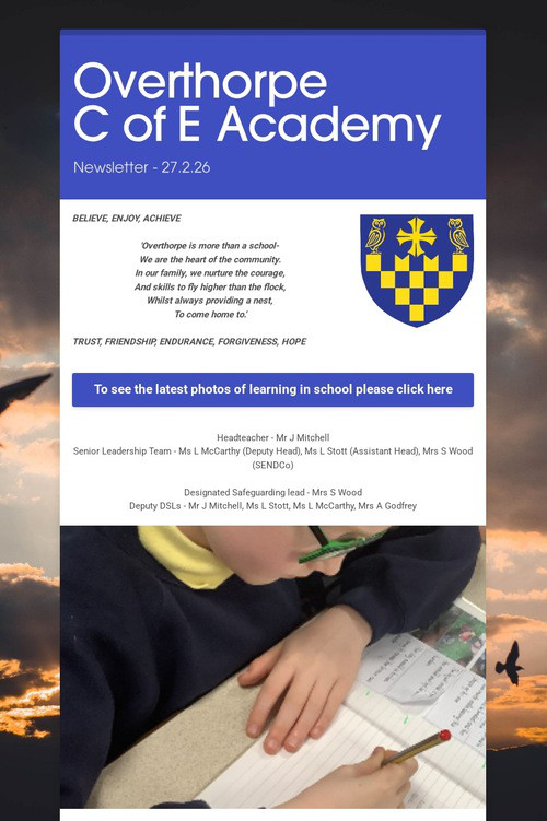 Overthorpe       C of E Academy