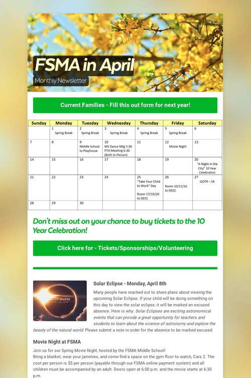 FSMA in April